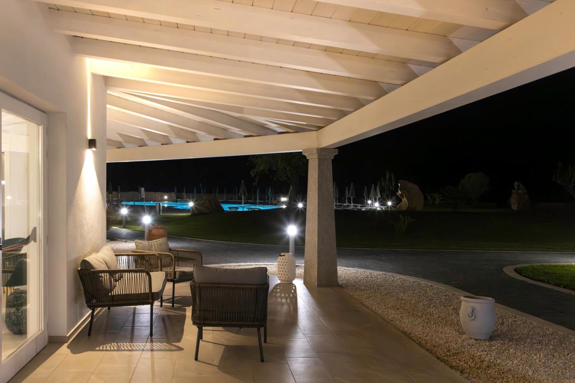 Hotel S'Arena Beach La Caletta Exterior foto